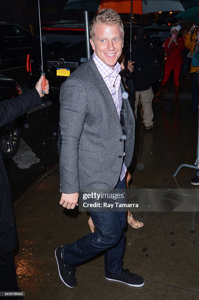 Celebrity Sightings In New York City - March 12, 2013