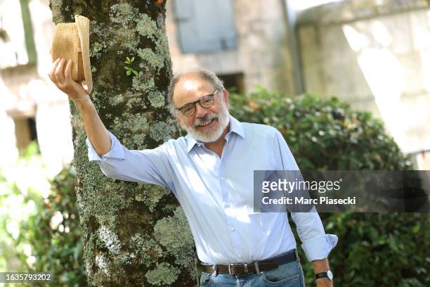 Jean-Pierre Darroussin attends the 'Théorème de Marguerite' Photocall during Day Three of the 16th Angouleme French-Speaking Film Festival on August...