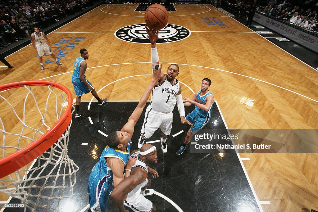 New Orleans Hornets v Brooklyn Nets