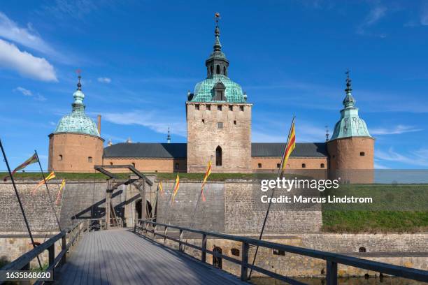 castello di kalmar - kalmar foto e immagini stock