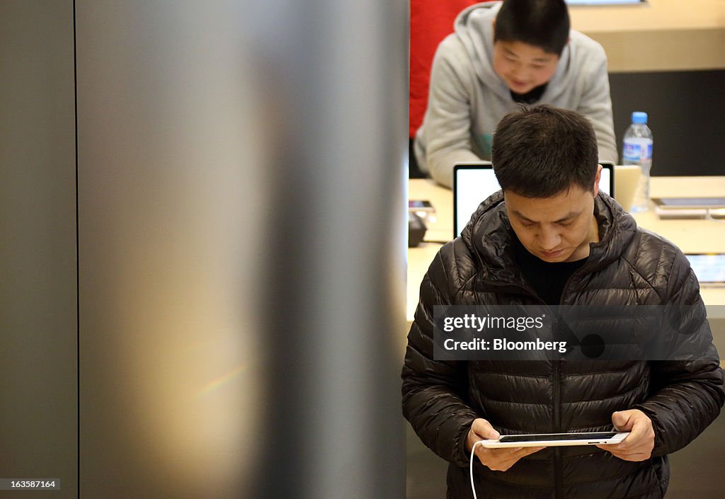 Inside Apple Inc's Wangfujing Store