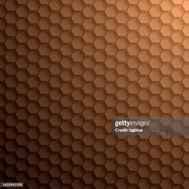 abstract brown background - geometric texture - chocolate balls stock illustrations