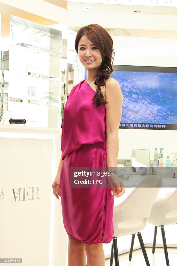 Ruby Lin at commercial activity on Tuesday March 12, 2013 in Taipei ...