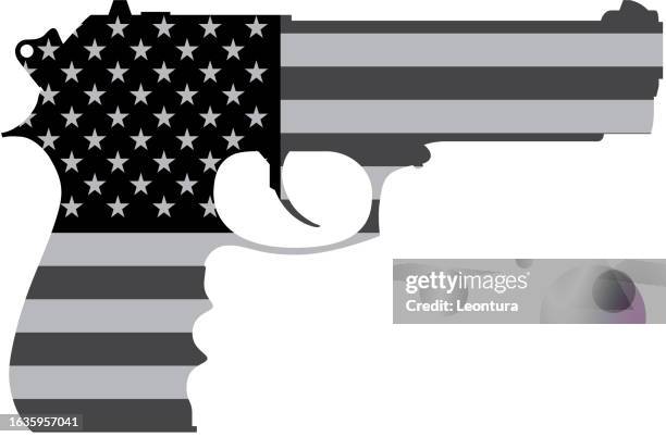 american gun - national rifle association stock illustrations