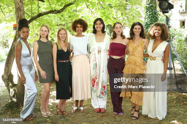 Anaïs Biady Nako, Loriane Klupsch, Fannie Fararik, Director Sonia Rolland, Esther Rollande, Koukla Lapidus, Aliette Benoist and Angelina Jacobs...