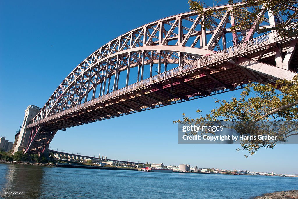 Hell Gate Bridge South View