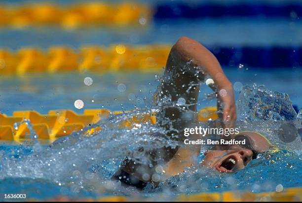 Natasha Bowran of Australia in action during the World Swimming Championships at the Challenge Stadium in Perth, Australia. \ Mandatory Credit: Ben...