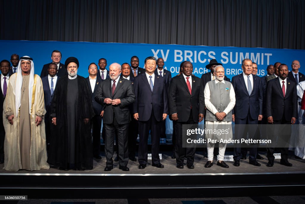 Brics Summit in Johannesburg, South Africa August 22-24, 2023
