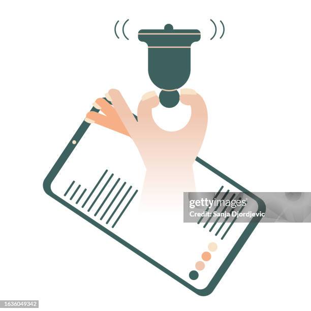 131 Phone Notification Cartoon Stock Photos, High-Res Pictures, and ...