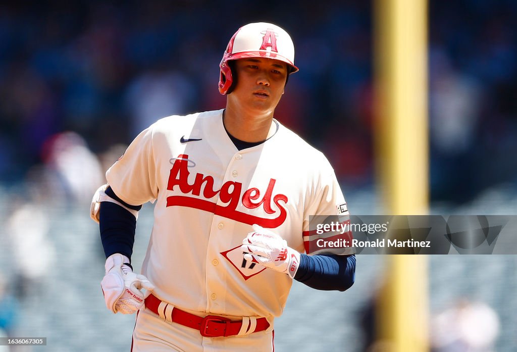 Cincinnati Reds v Los Angeles Angels - Game One