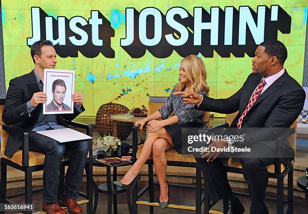 The Good Wife” star JOSH CHARLES visits today on "LIVE with Kelly and Michael," distributed by Disney-Walt Disney Television via Getty Images...