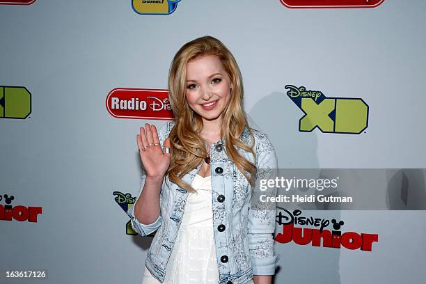 Disney Channel and Disney XD stars and executives arrive at Disney's Kids Upfront 2013-14 at the Hudson Theatre at Millennium Broadway Hotel in New...