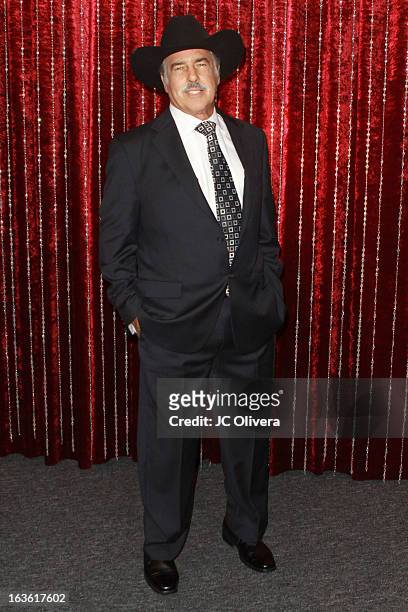 Actor Andres Garcia attends Estrella TV's "Mi Sueno Es Bailar" season 4 news conference on March 13, 2013 in Burbank, California.