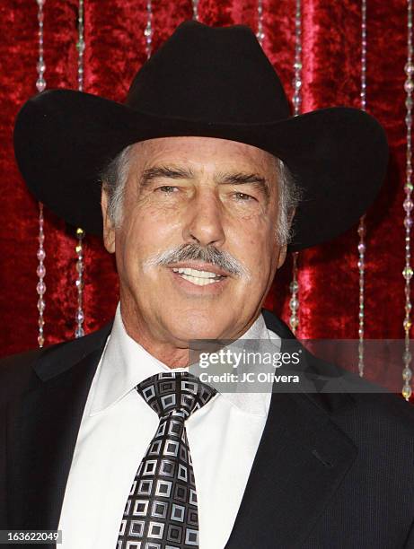 Actor Andres Garcia attends Estrella TV's "Mi Sueno Es Bailar" season 4 news conference on March 13, 2013 in Burbank, California.