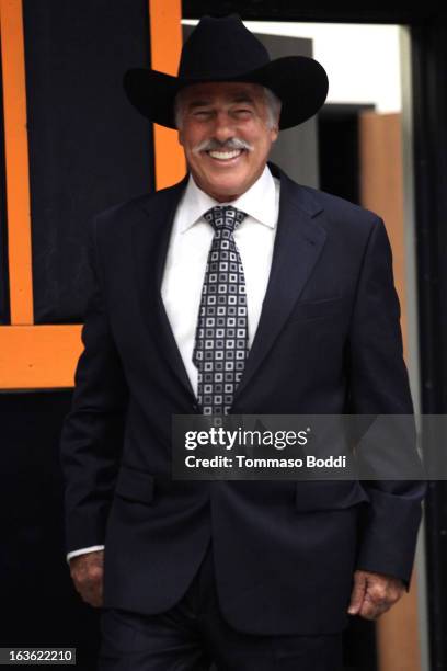 Actor Andres Garcia attends the "Mi Sueno Es Bailar" season 4 press conference on March 13, 2013 in Burbank, California.