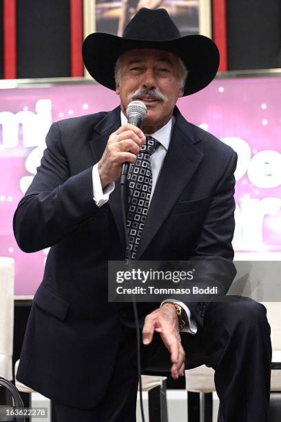 Actor Andres Garcia attends the "Mi Sueno Es Bailar" season 4 press conference on March 13, 2013 in Burbank, California.