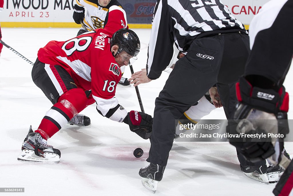 Boston Bruins v Ottawa Senators