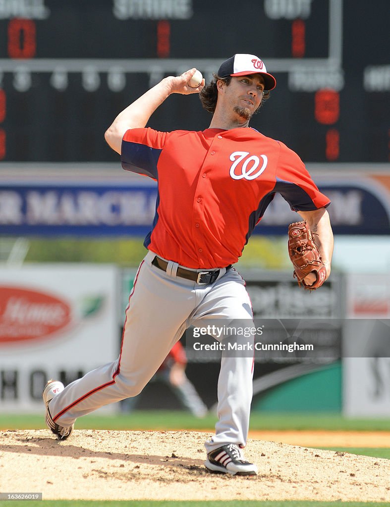 Washington Nationals v Detroit Tigers