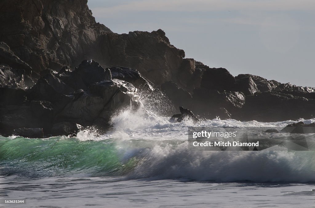 Big Sur surf