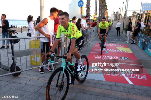 Cristian Rodríguez of Spain and Team Arkéa-Samsic during the Team Presentation ahead of the 78th Tour of Spain 2023 / #UCIWT / on August 24, 2023 in...