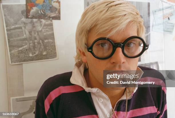 English artist David Hockney, 25th August 1969.