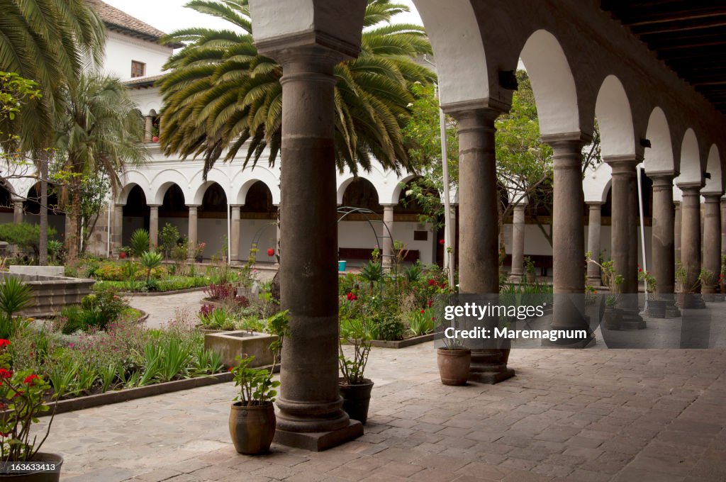 San Augustin Monastery, the cloister