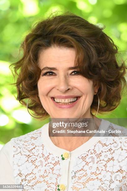 Fanny Ardant attends the 'Ma France à Moi' Photocall during Day Three of the 16th Angouleme French-Speaking Film Festival on August 24, 2023 in...