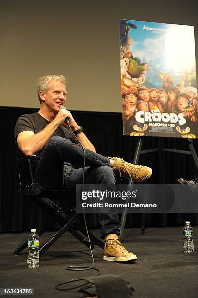 Chris Sanders attends "The Croods" screening at The Film Society of Lincoln Center, Walter Reade Theatre on March 13, 2013 in New York City.