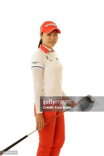 Player Hee Kyung Seo of South Korea poses for a portrait prior to the start of the RR Donnelley Founders Cup at the JW Marriott Desert Ridge Resort...