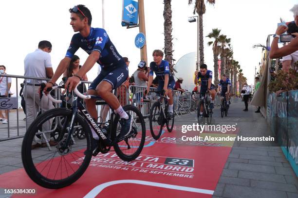 Rudy Molard of France and Team Groupama - FDJ during the Team Presentation ahead of the 78th Tour of Spain 2023 / #UCIWT / on August 24, 2023 in...