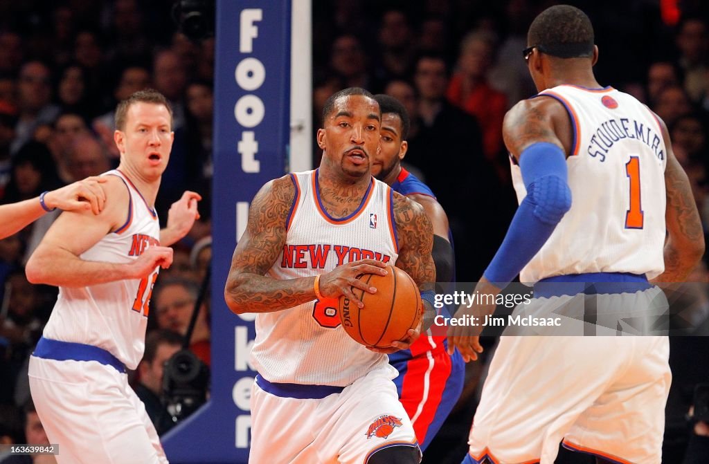 Detroit Pistons v New York Knicks