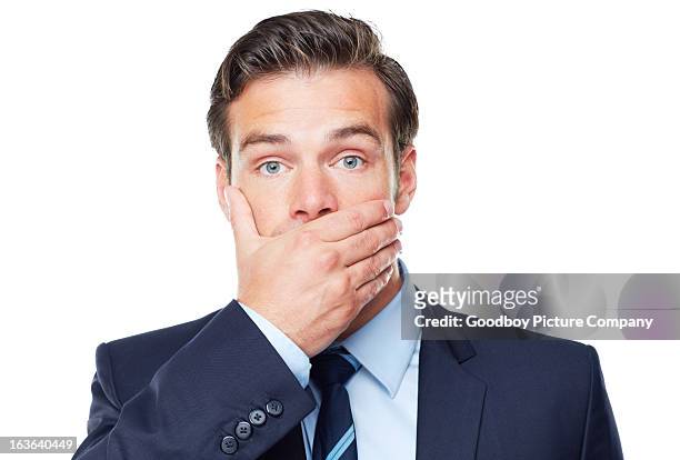 what did i just say... - hands covering mouth stock pictures, royalty-free photos & images