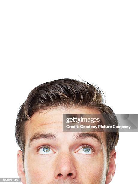 warten auf eine leuchtende idee - nach oben gucken stock-fotos und bilder