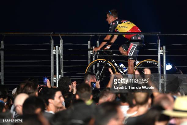 Remco Evenepoel of Belgium and Team Soudal - Quick Step during the Team Presentation ahead of the 78th Tour of Spain 2023 / #UCIWT / on August 24,...