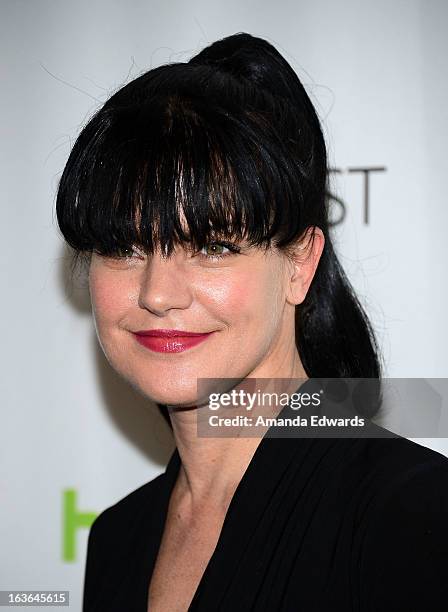 Actress Pauley Perrette arrives at the 30th Annual PaleyFest: The William S. Paley Television Festival featuring "The Big Bang Theory" at the Saban...