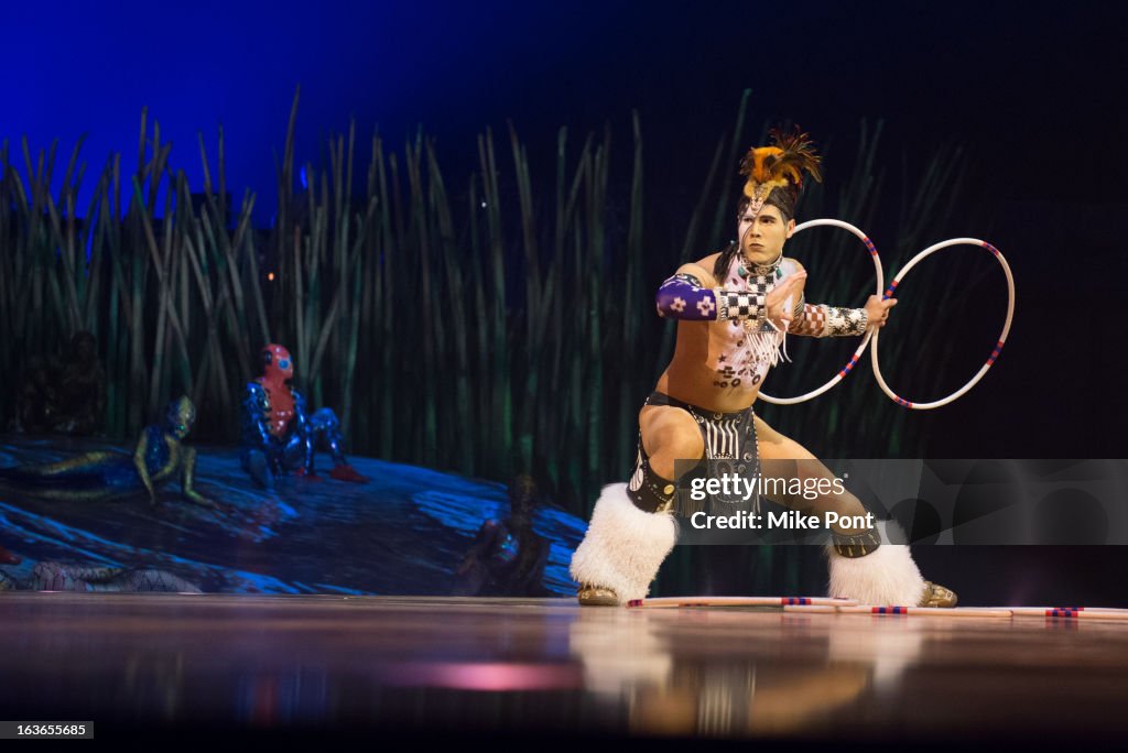 "Cirque Du Soleil's Totem" Dress Rehearsal