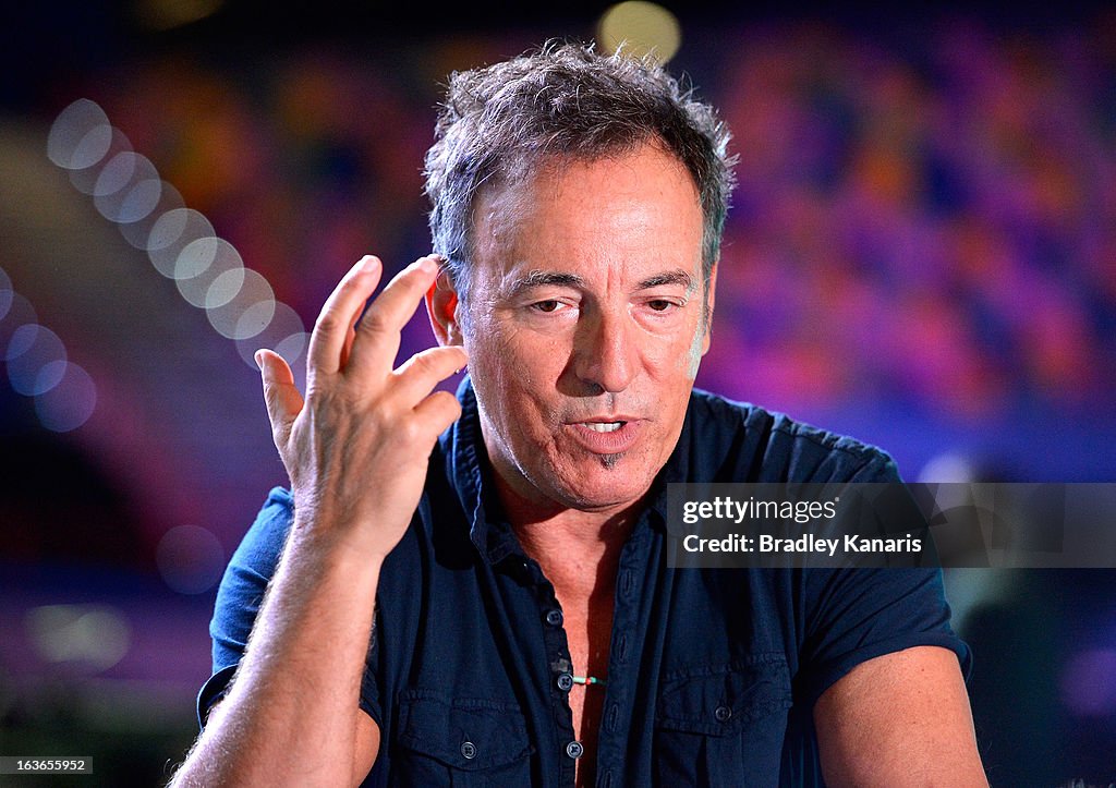 Bruce Springsteen Media Call