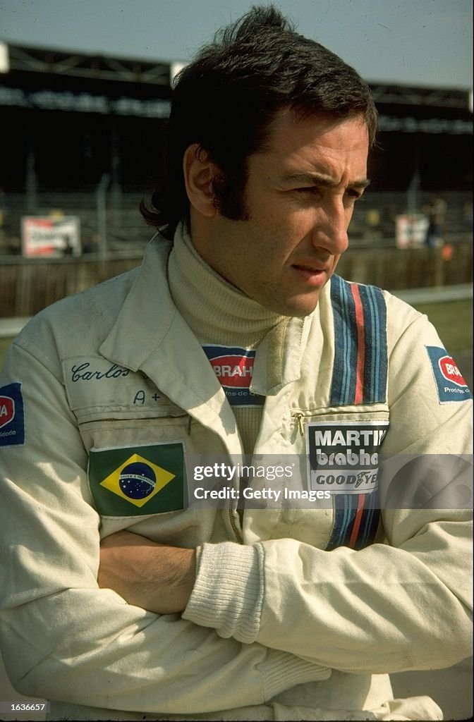 Portrait of Brabham Alfa Romeo driver Carlos Pace of Brazil. \ News  Photo - Getty Images