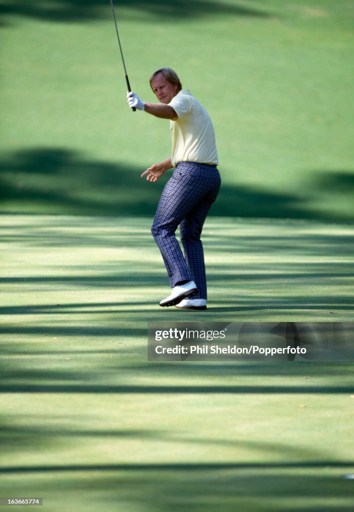 Jack Nicklaus During The US Masters Golf Tournament