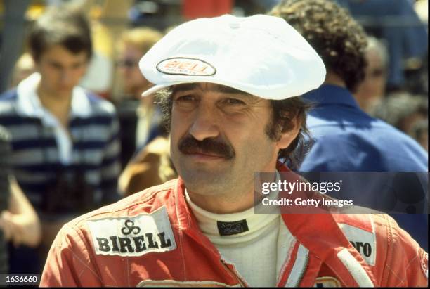 Portrait of Shadow Ford driver Clay Regazzoni of Switzerland before the Luxembourg Grand Prix. \ Mandatory Credit: Allsport UK /Allsport