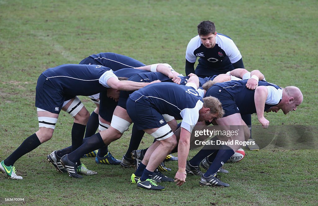 England Training Session