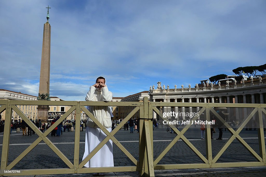 Pope Francis First Day As New Pontiff