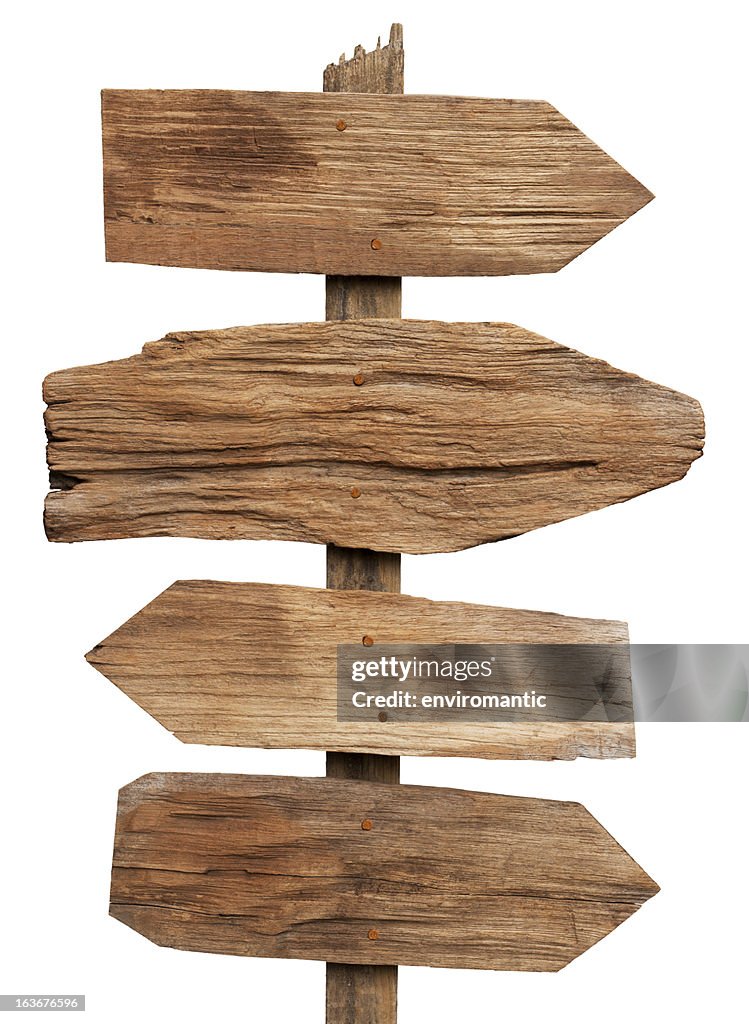 Viejo cartel de madera antigua de planchar.