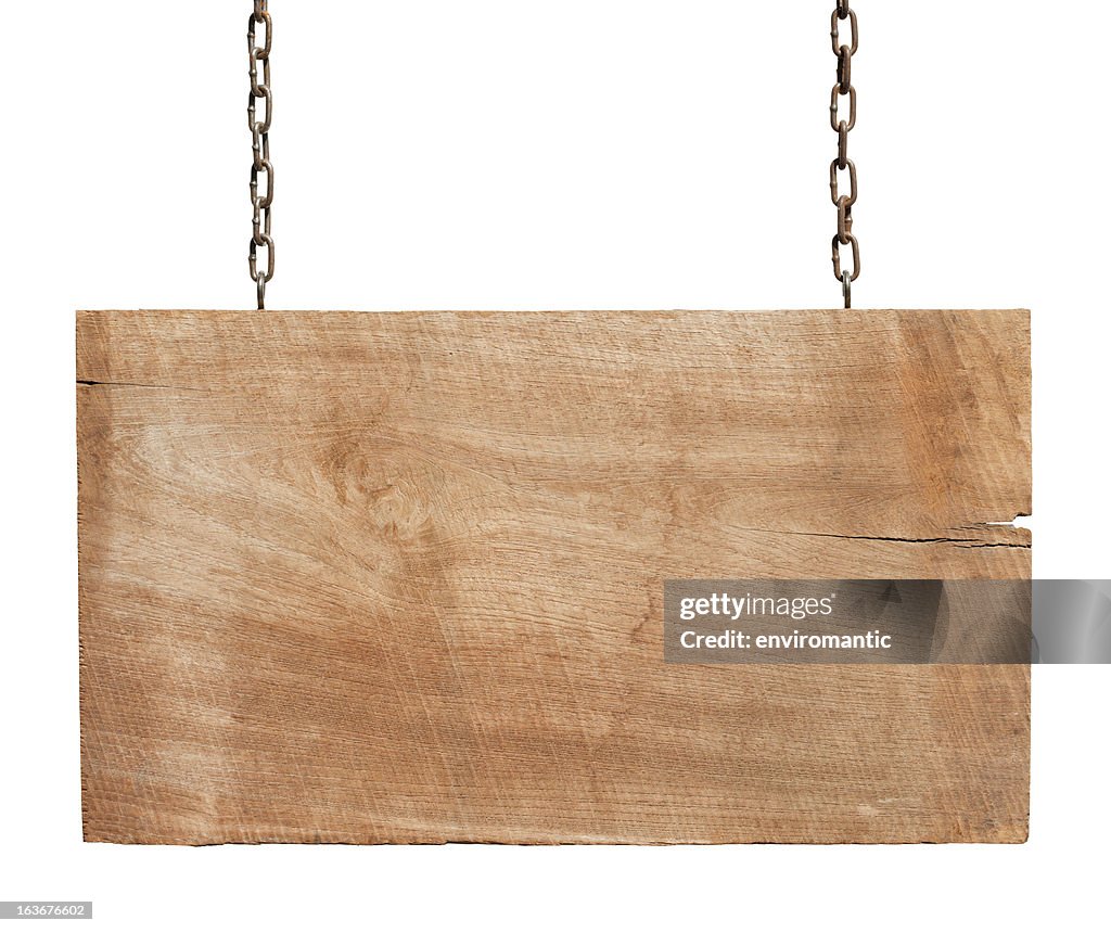 Stück der alten verwitterten Holz Schild.