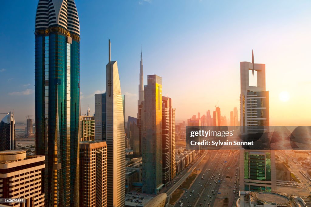 Sheikh Zayed road, Dubai