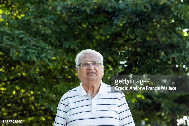 August 31 - Shaukat Rizvi, a relative of the Afzaal family who were killed in the June 2021 terror attack in London, poses near his Oakville home,...