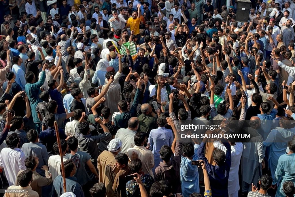 PAKISTAN-ECONOMY-PROTEST