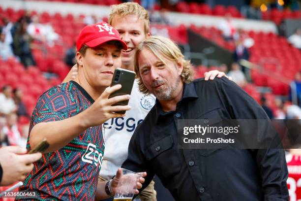 Johan Cruijff Arena , UEFA Europa League season 2023 / 2024 , Play-offs 2nd leg , match between Ajax and Ludogorets , Ajax technical director Sven...