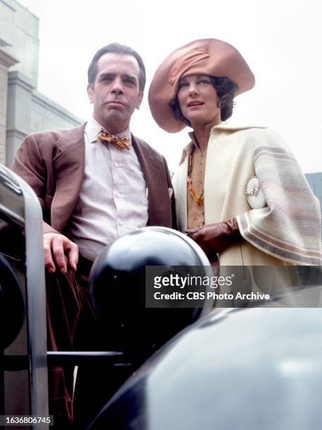 Bogie, a CBS made-for-TV movie. AKA: Bogie: The Last Hero. Originally broadcast March 4, 1980. Pictured from left is Kevin O'Connor ; Ann Wedgeworth .