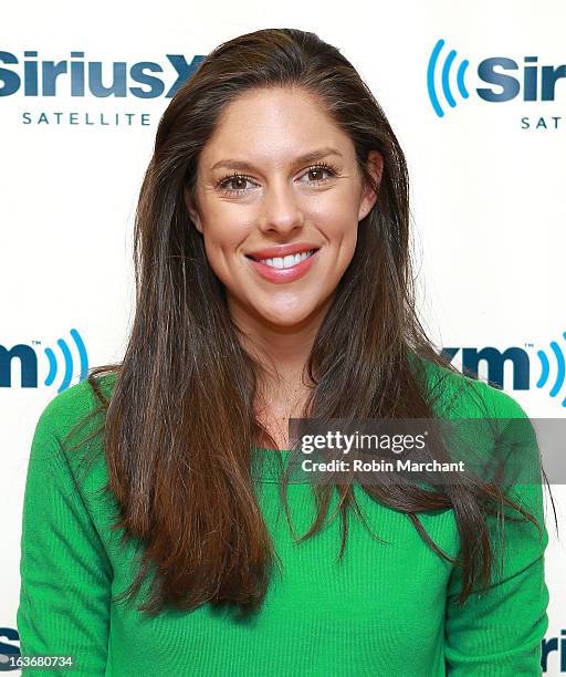 Abby Huntsman visits at SiriusXM Studios on March 14, 2013 in New York City.